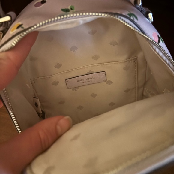 Kate Spade ♠️ CAMERON FLORAL DITSY MINI CONVERTIBLE BACKPACK - Picture 6 of 7